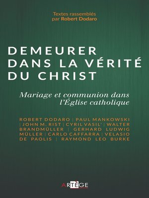 cover image of Demeurer dans la vérité du Christ